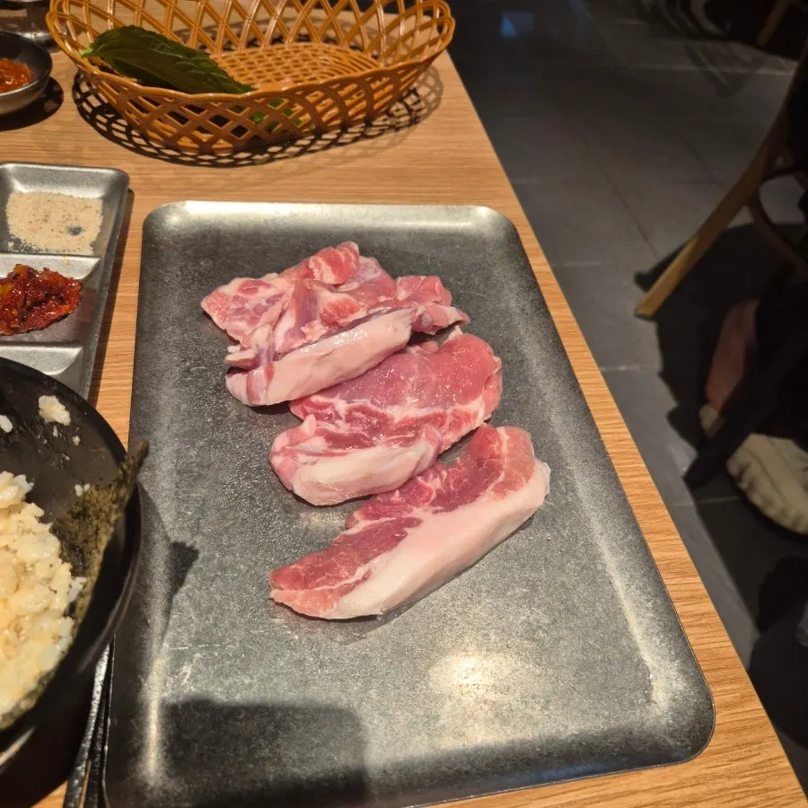 추가 주문한 꼬들살