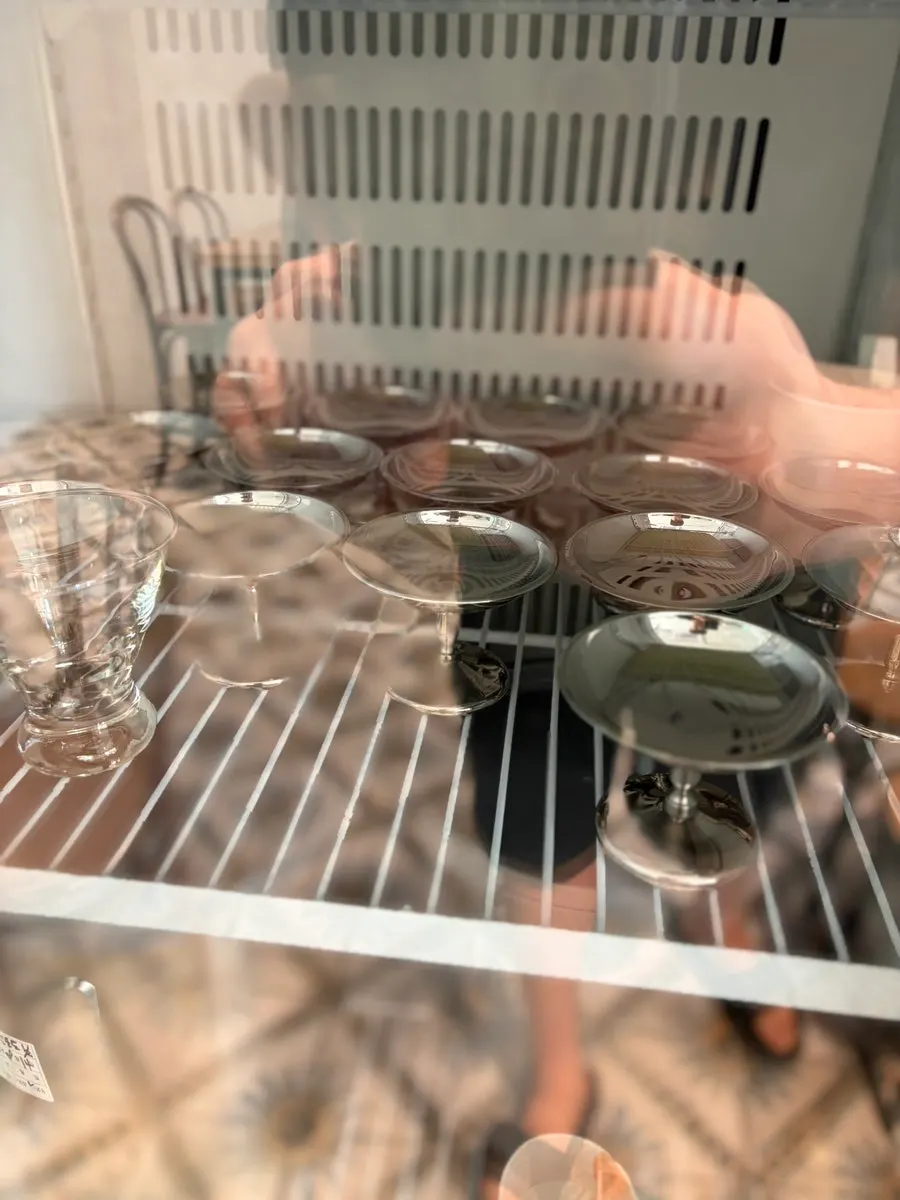젤라또 제공용 차가운 그릇