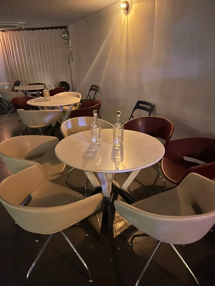 Seating and lighting atmosphere at Mixed Table