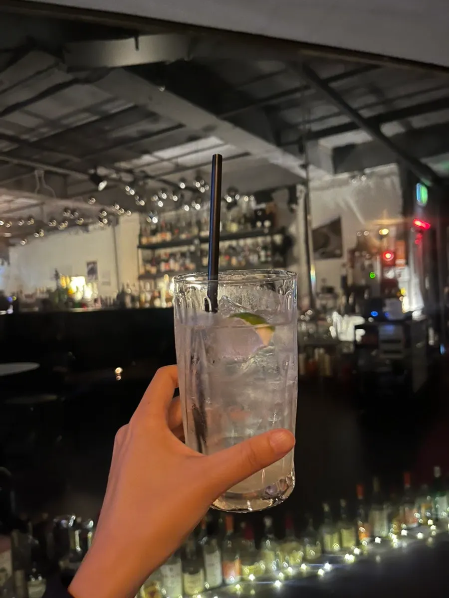 Sparkling Pear cocktail