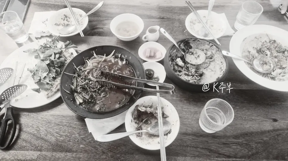 Closing photo of the fusion Korean menu at Moa Gangnam