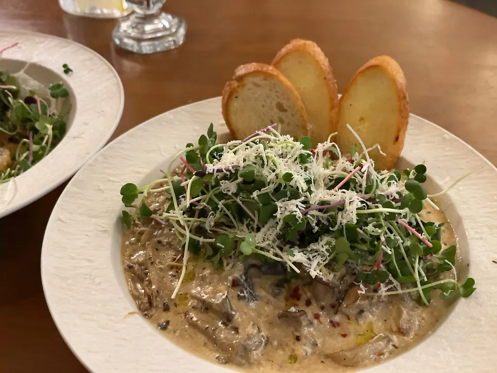 Large, hamburg-steak-sized fern cream meatballs