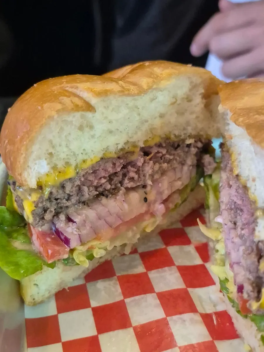 초당동 모아나버거 주변 모습