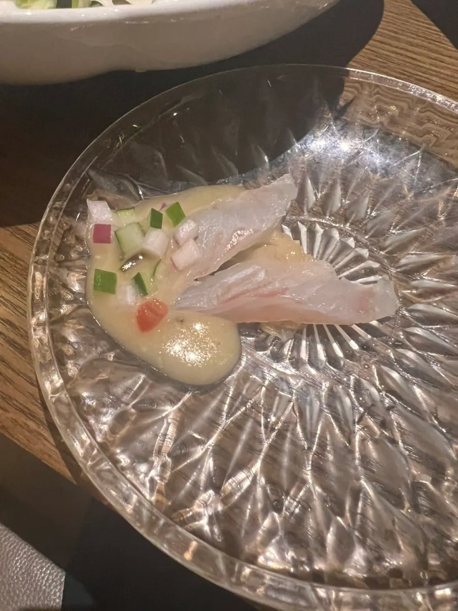 제철 활어회 접시