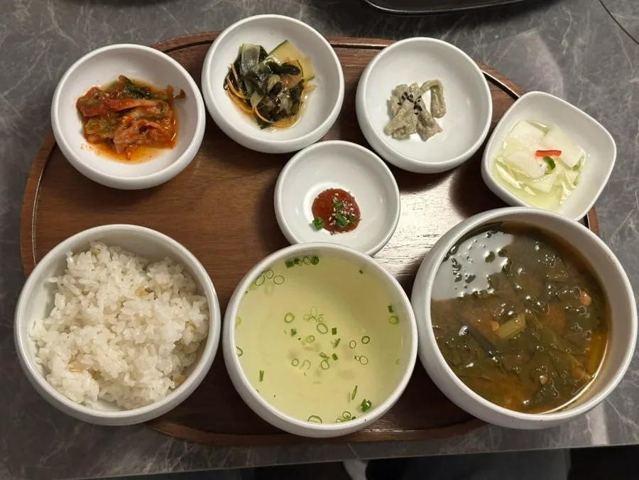Charcoal-grilled handmade tteokgalbi with rice