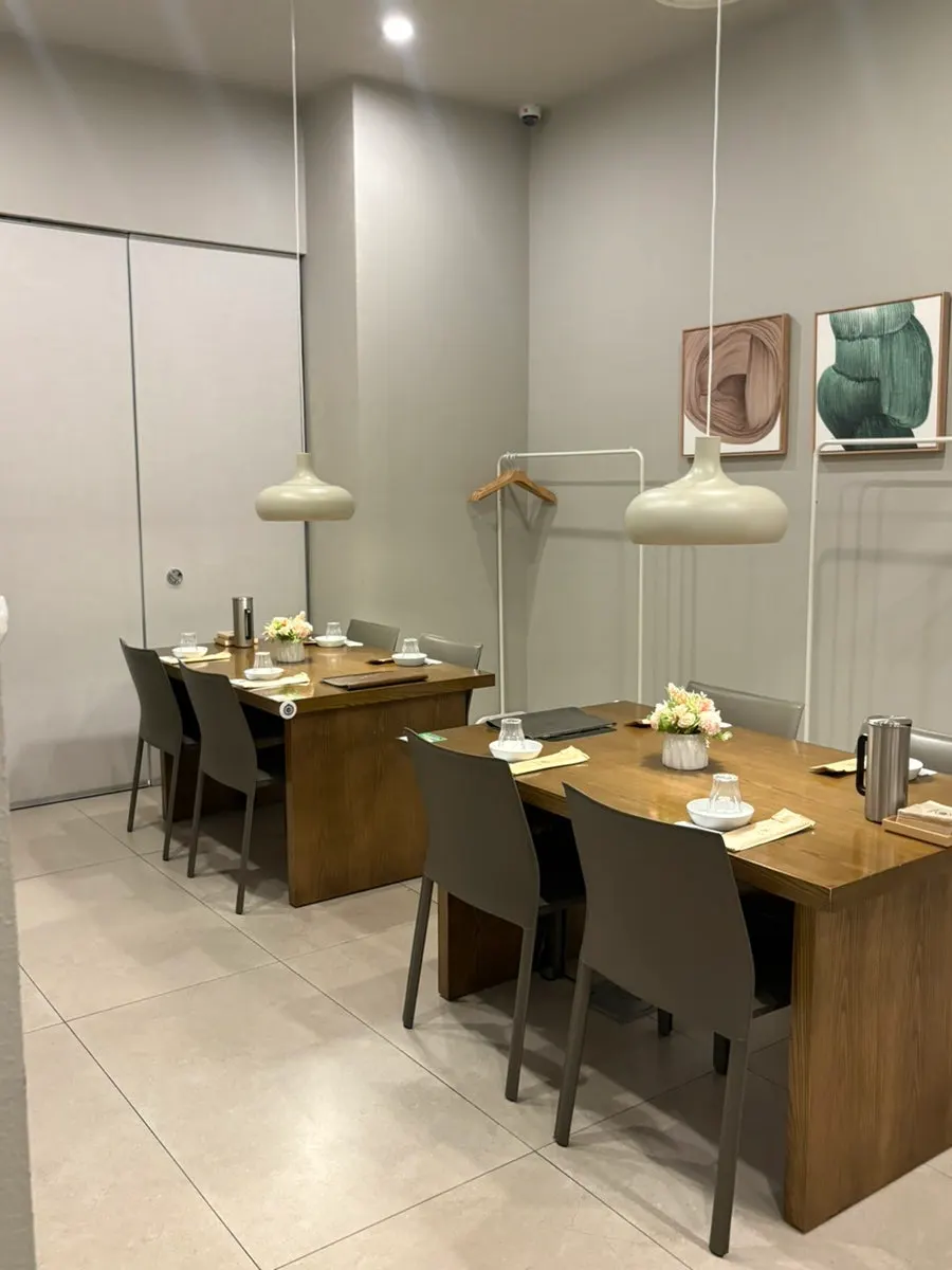 Private room seating at Modam Urban