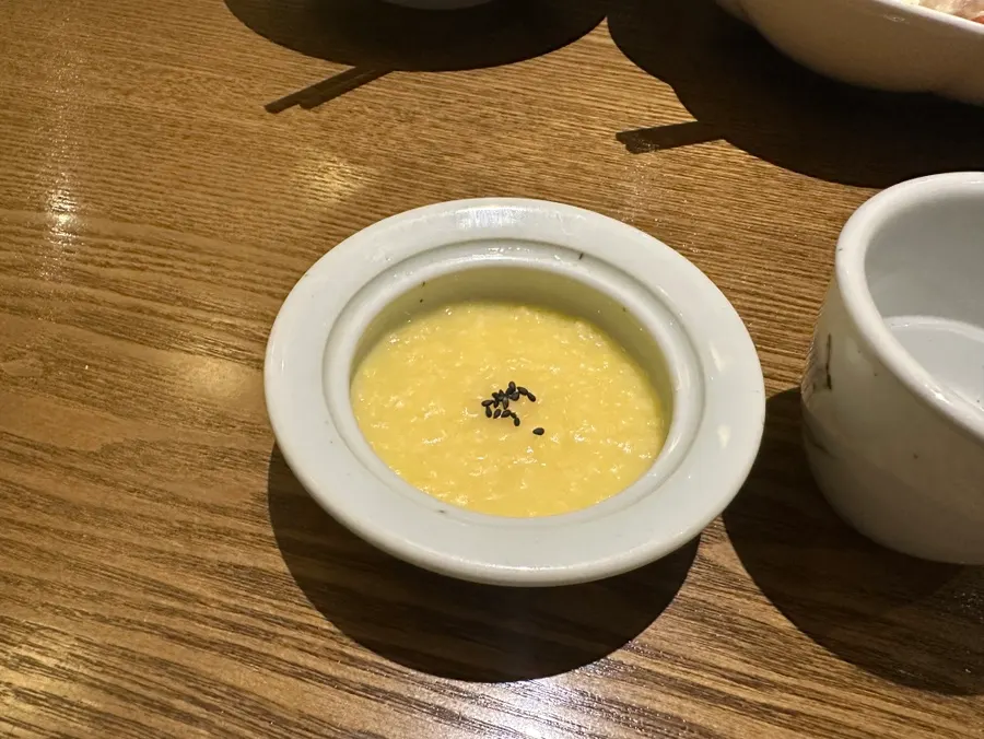 Gachas de judía mungo, primer plato del menú