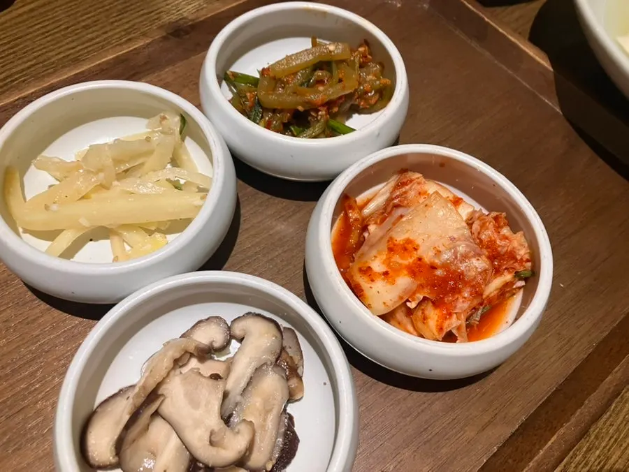 Korean beef bulgogi simmered with vegetables