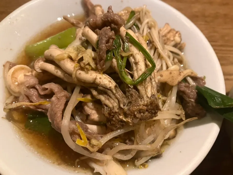 A bowl of rice with Korean beef bulgogi
