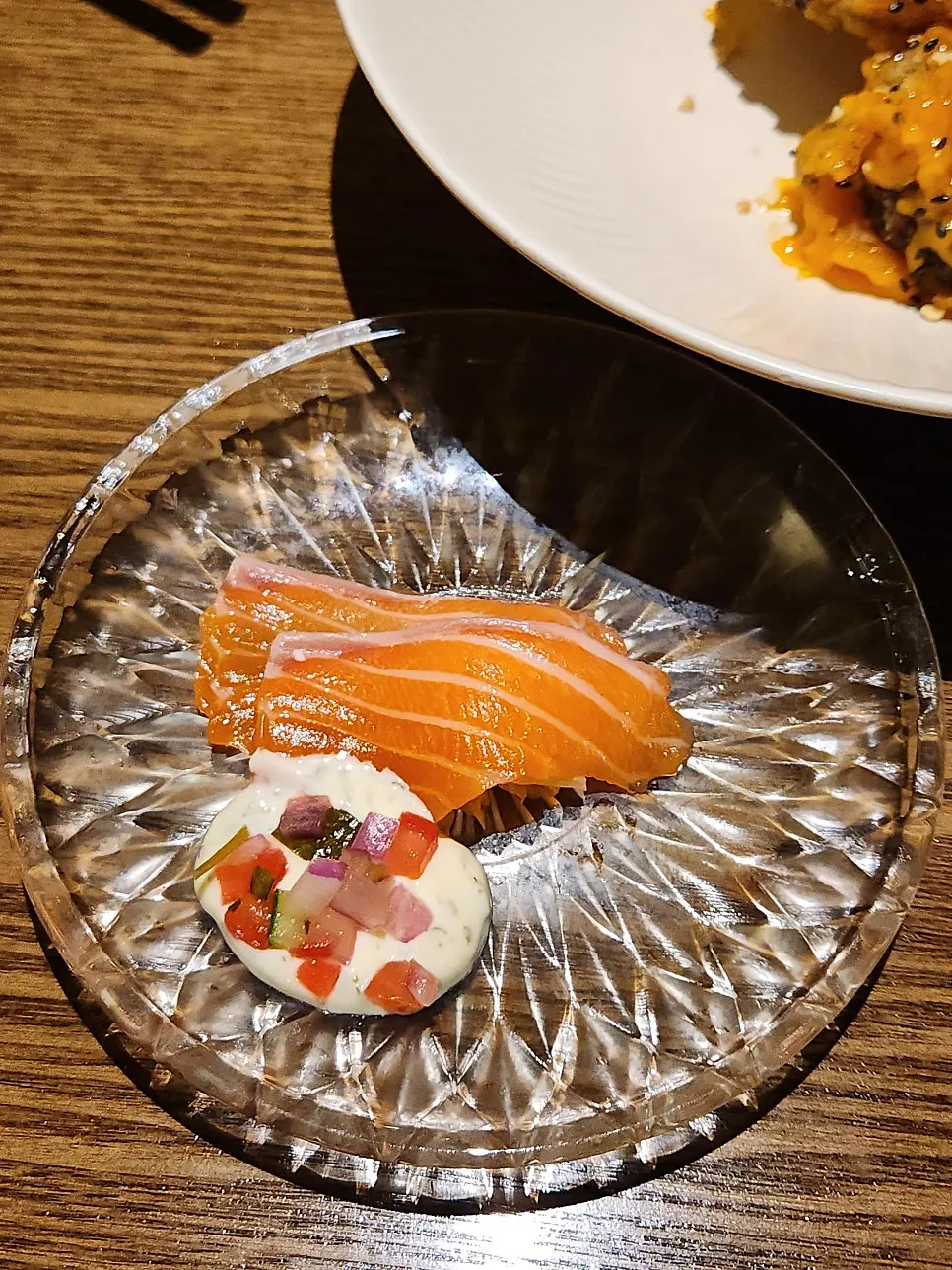 Refreshing yuzu dressing salad