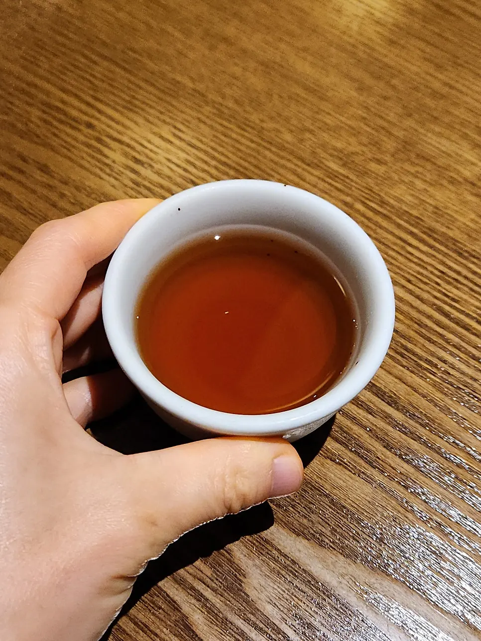 Cheongyang chili water kimchi eaten as a palate cleanser