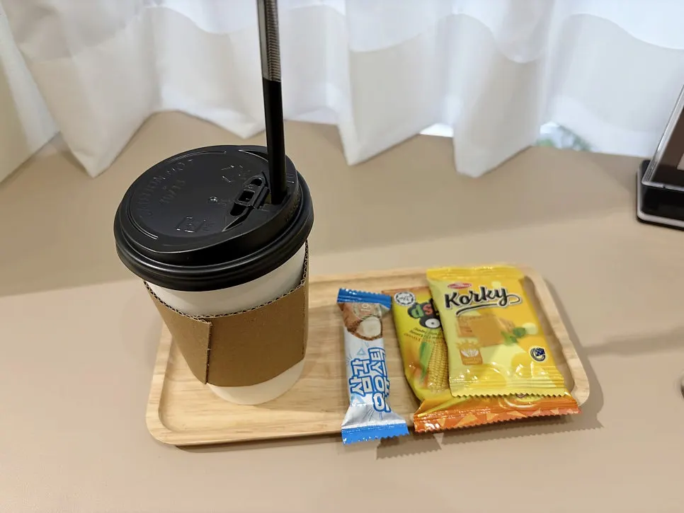 펌 기계로 열처리를 받는 모습