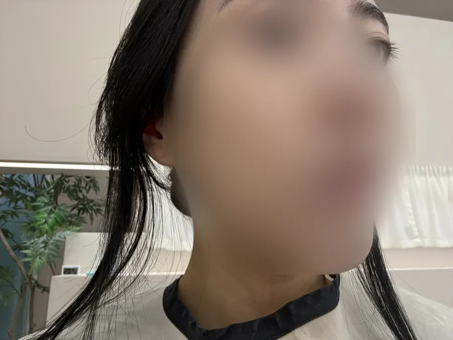 After the first stage of base makeup