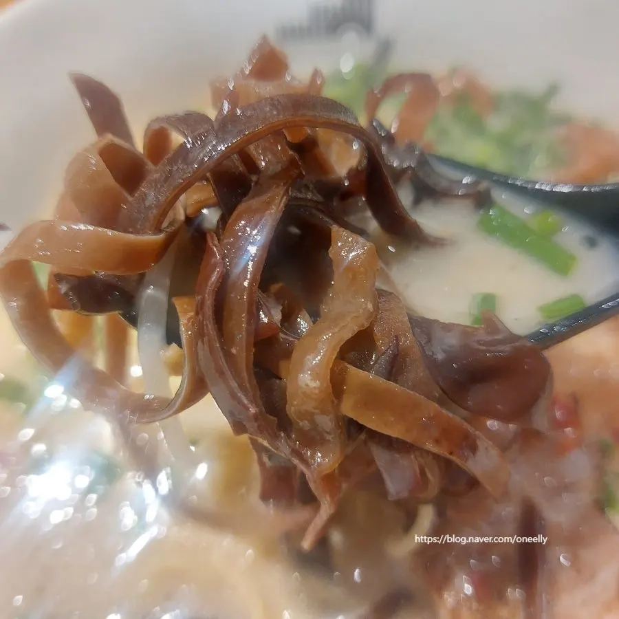 Ramen with rich broth