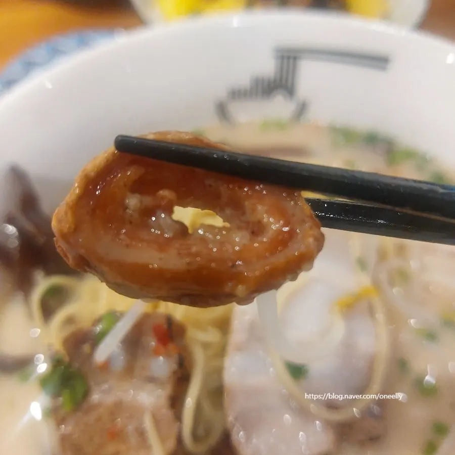 Ramen with makchang and noodles