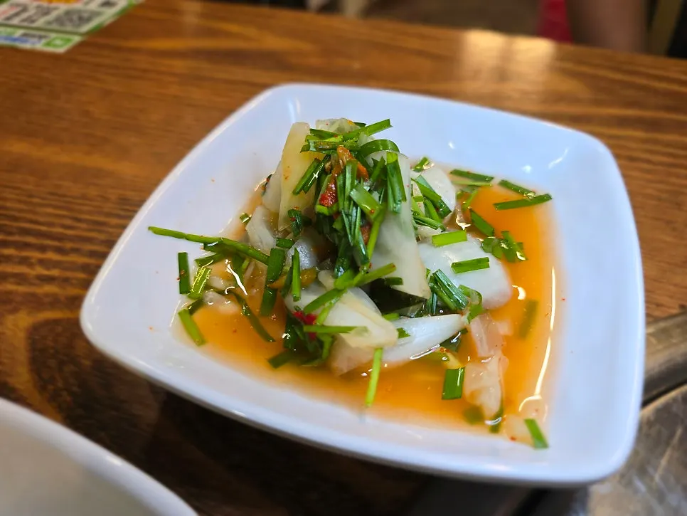Basic side dishes at Jumak Haemulchon