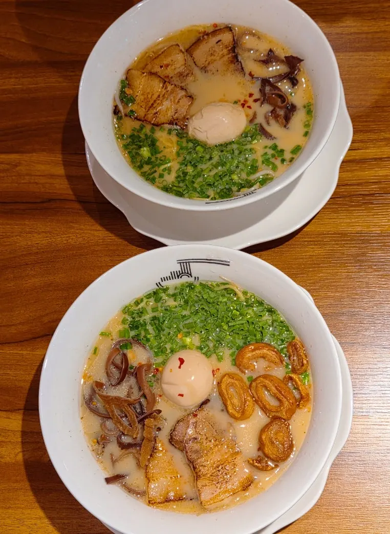 Close-up of the chashu in Gyedan Ramen