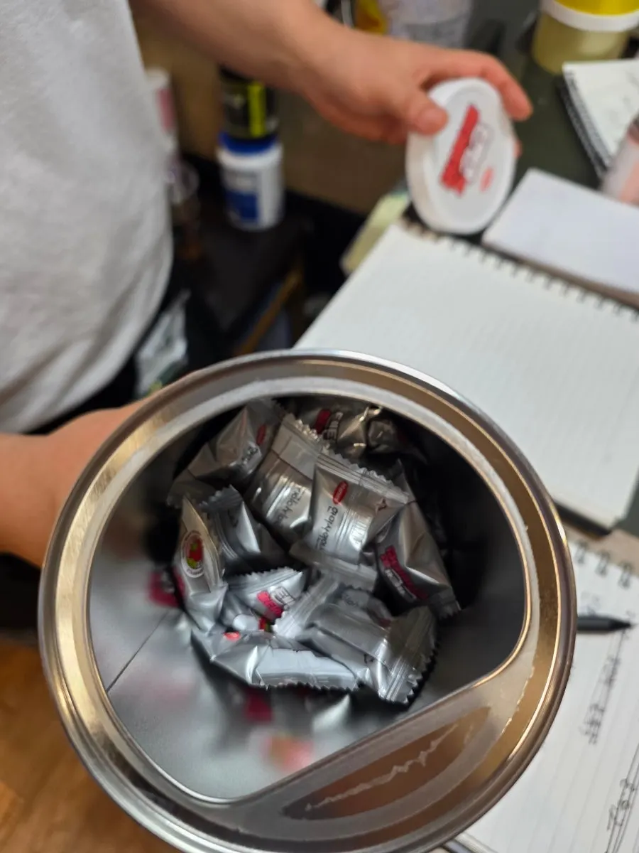 Nutrient gummies received at checkout
