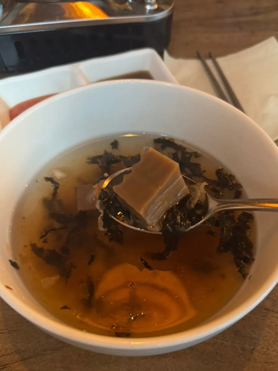 Basic side dishes: old-style sausage and acorn jelly cold soup