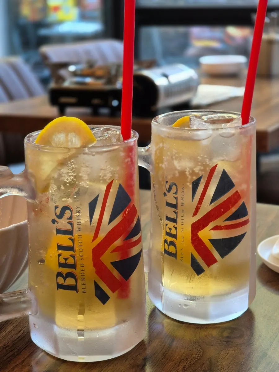 Two free highballs from Mokhwa Silbi's service