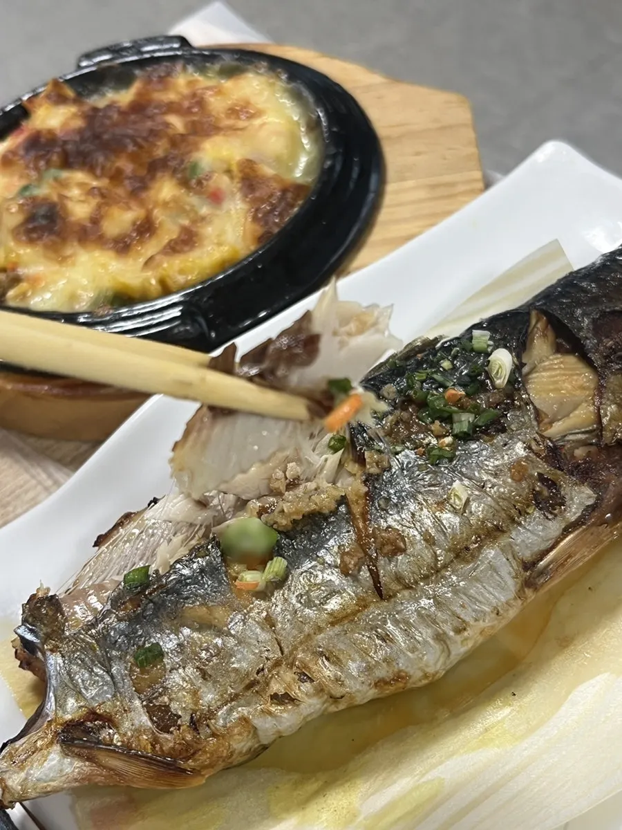 술안주로 좋았던 청어구이