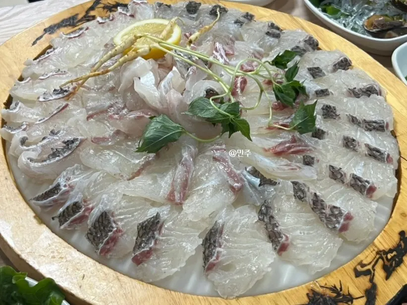 정화네에서 즐긴 해산물 한상 마무리 컷