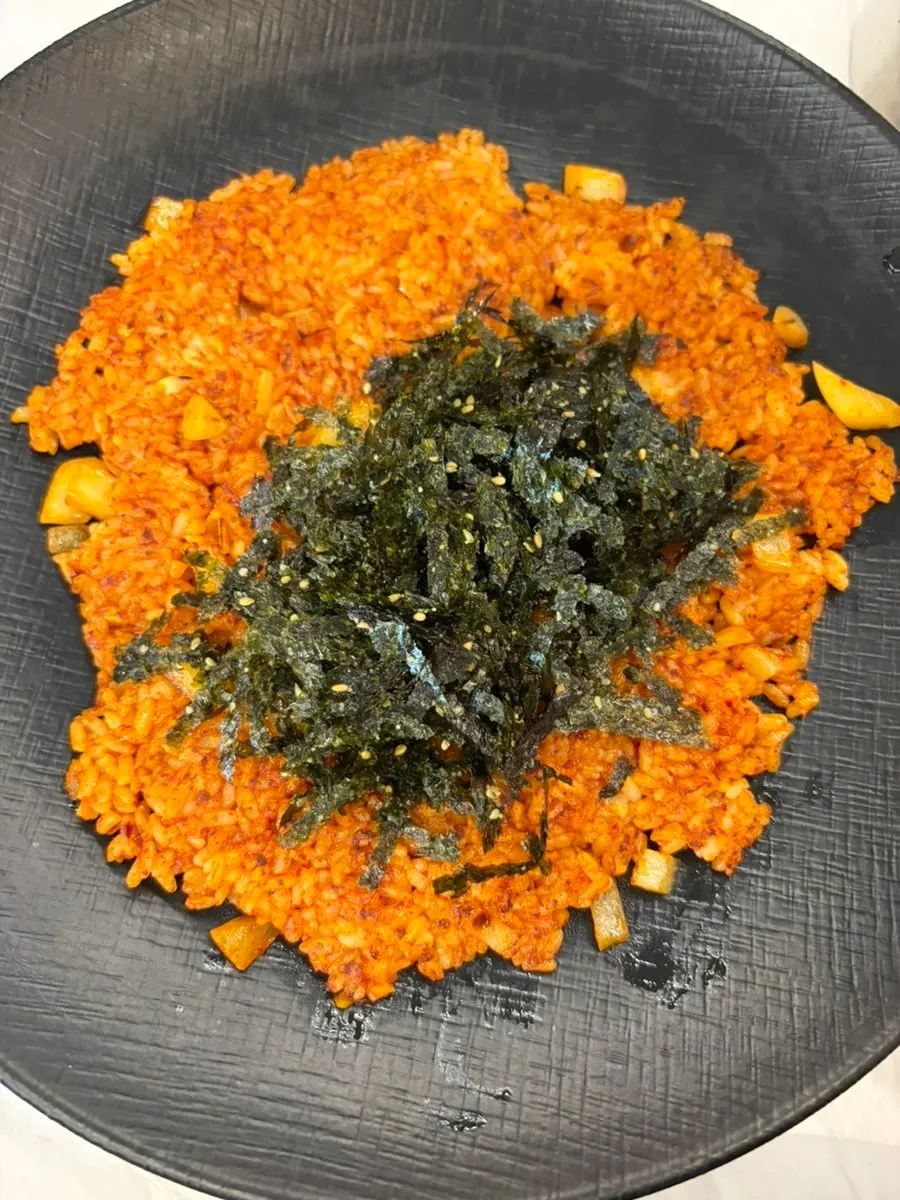 구운 차돌박이와 아구찜 조합