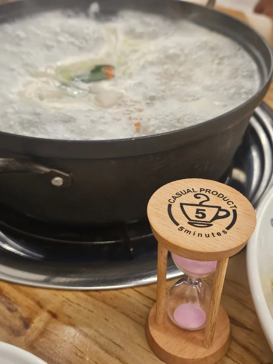 가브리살 보쌈과 김치 속 싸먹기