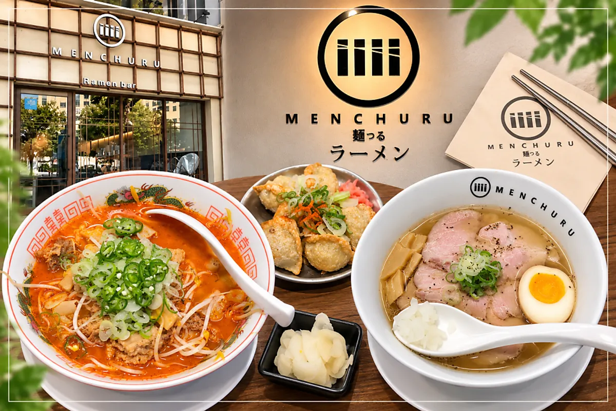 Photo from a visit to Mentsuru, a ramen restaurant near Children's Grand Park Station