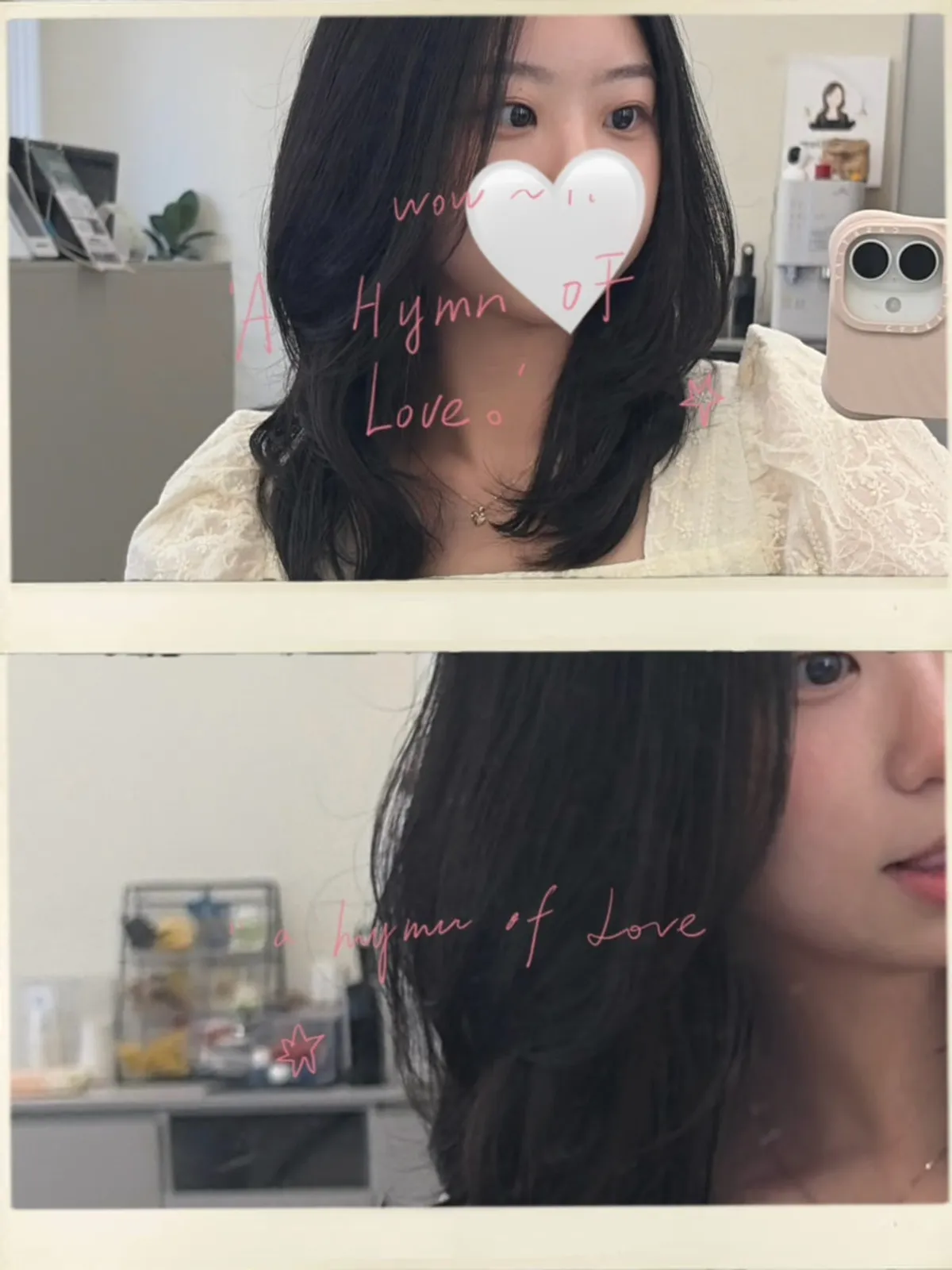 Visiting Momentium hair salon in Manchon-dong, Daegu