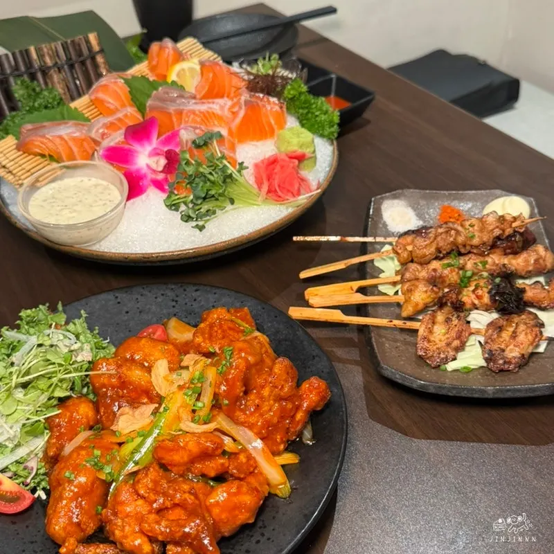 Japanese-style side dishes ordered at Momiji Seolleung Branch