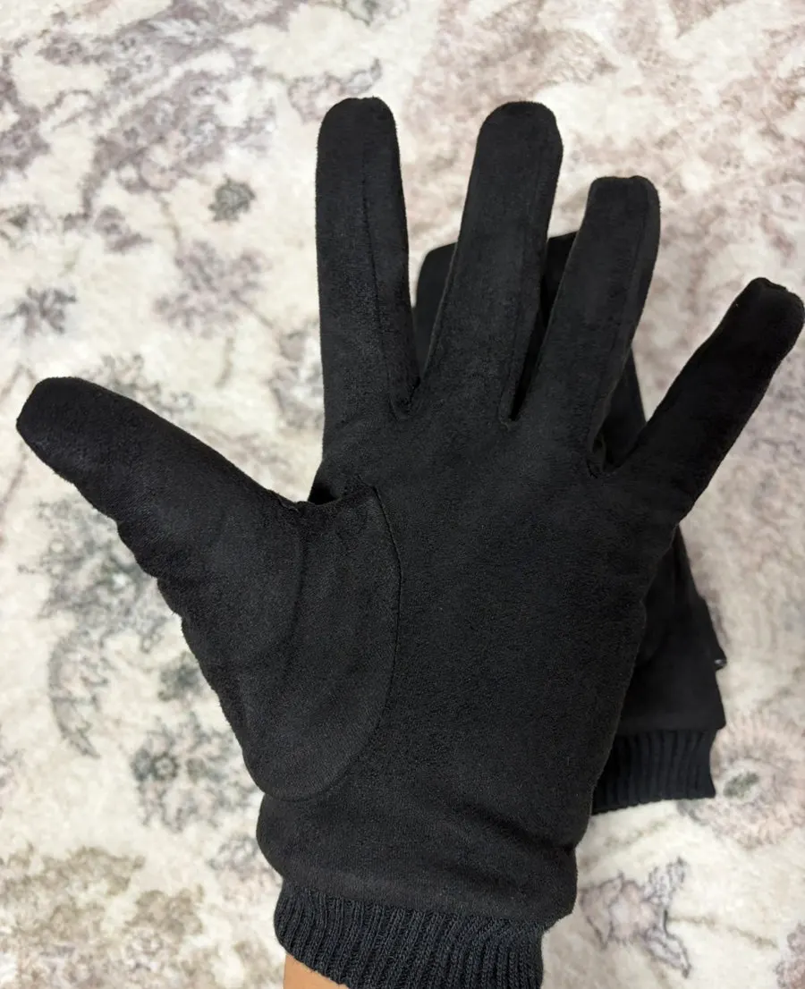 Gloves being worn while using a phone