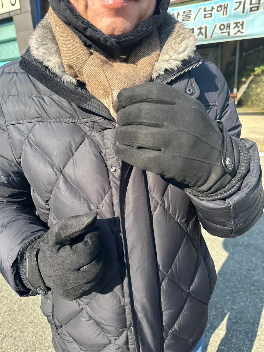 Mongolia men's gloves for winter outings