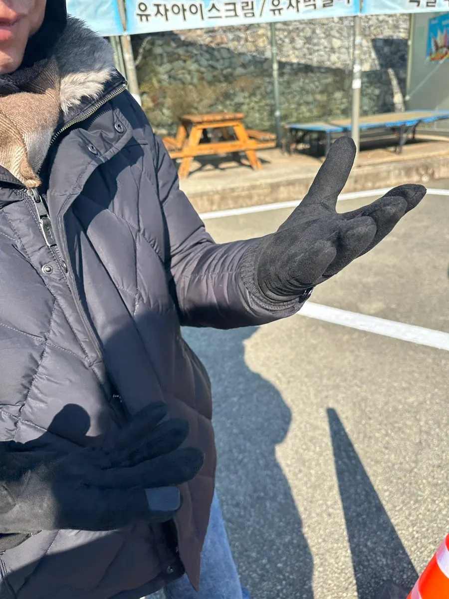 Mongolia men's gloves for winter outings