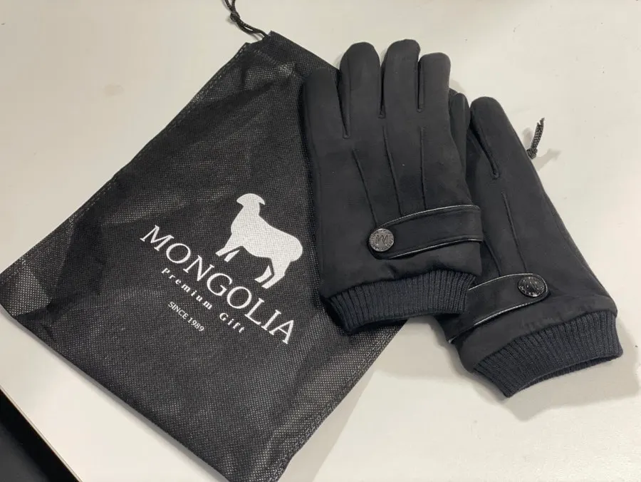 Mongolia Men's Winter Gloves used for winter running