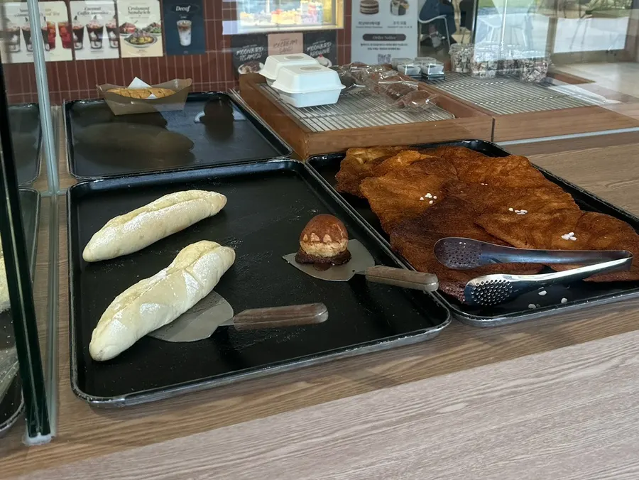 Assorted pastries at Moonbird