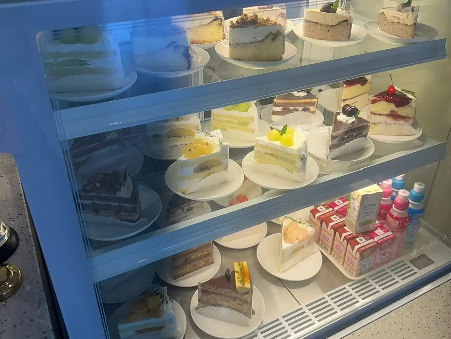 Moonbird's cake display case