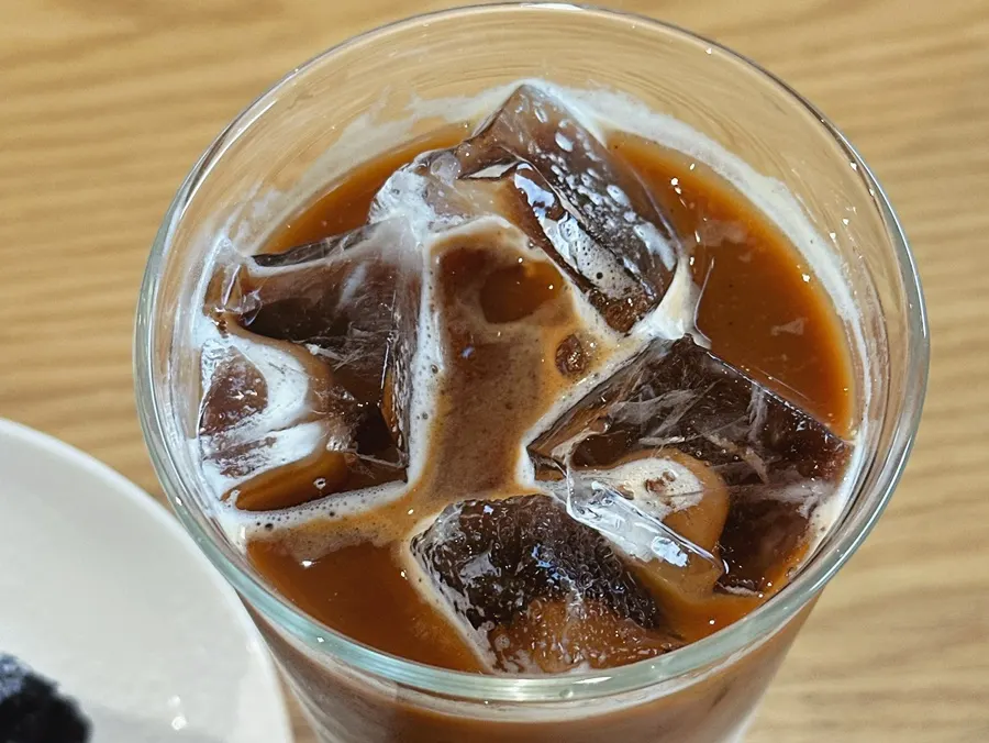 Moonbird's vanilla bean latte