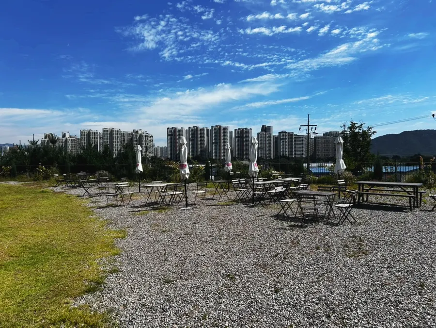 View overlooking Okjeong New Town near Moonbird