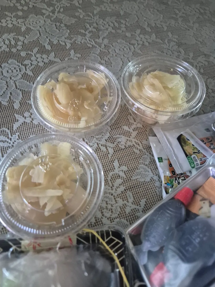 탱글탱글한 생새우초밥