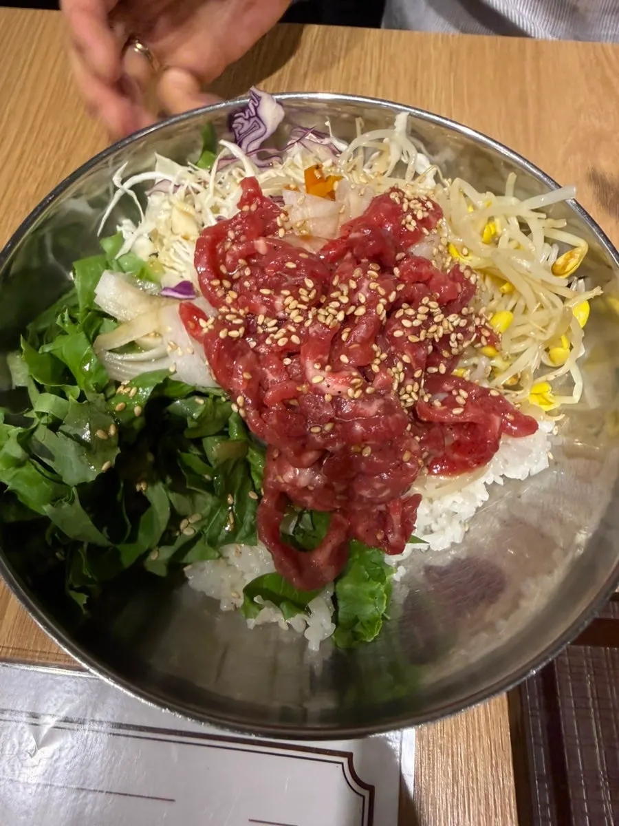 The varied menu lineup at this seolleongtang specialty restaurant