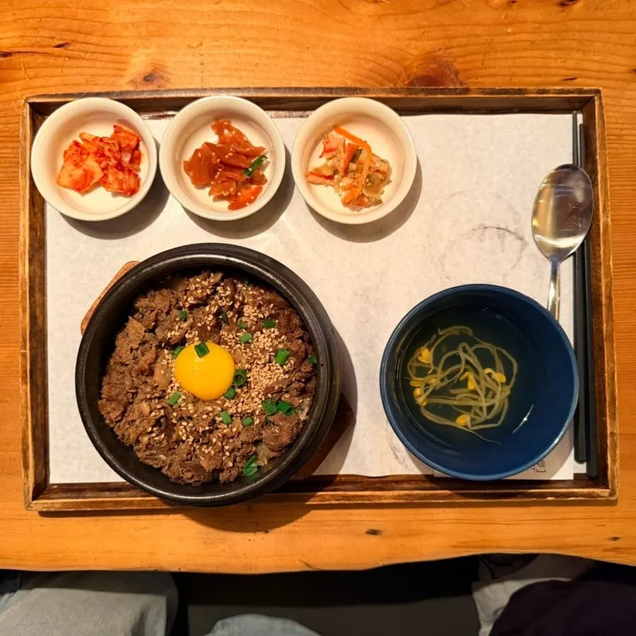 Bulgogi sotbap ordered by the youngest