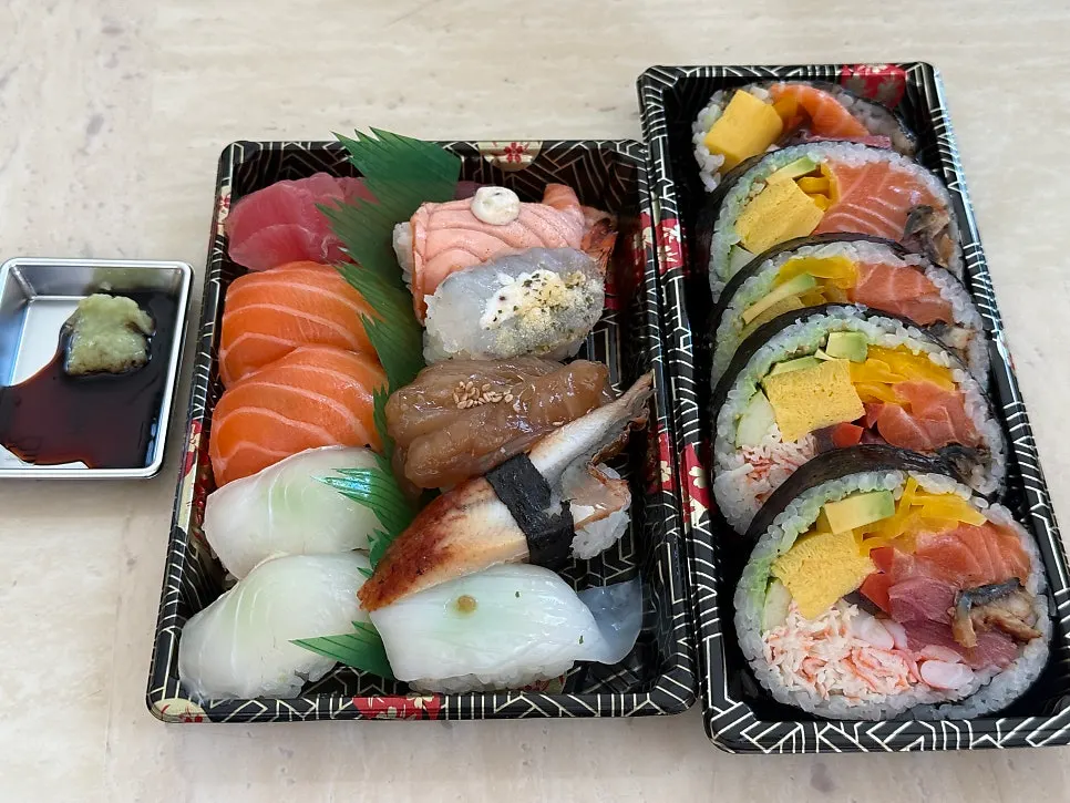 A mini miso soup given separately