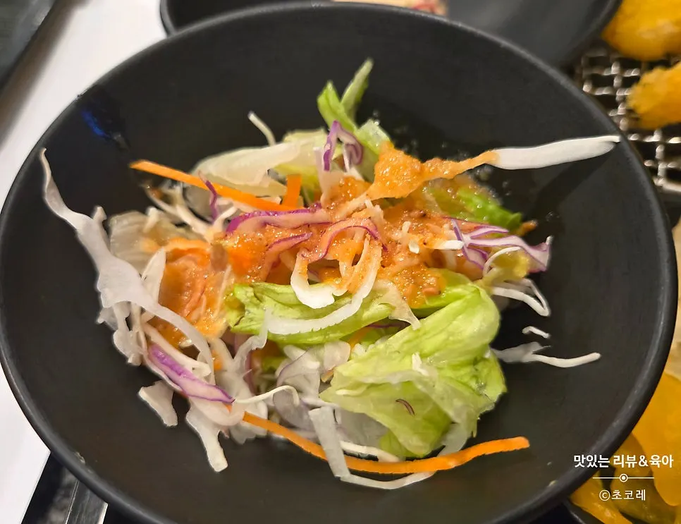 Soft tofu salad served as an appetizer