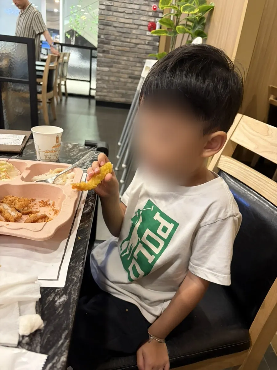 A full Moshi Moshi Sushi spread enjoyed with the kids