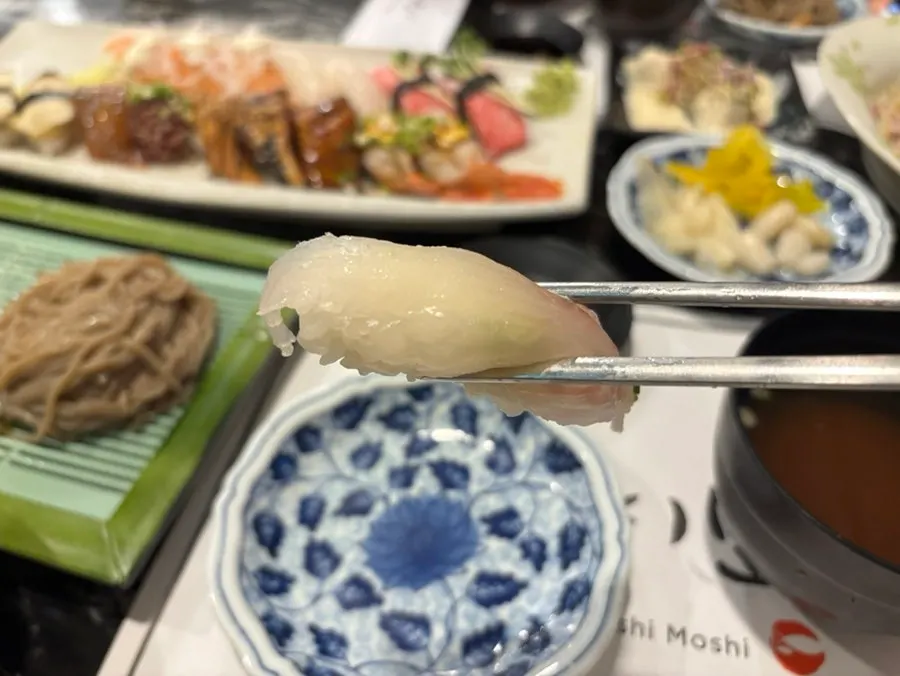 Cold soba noodles with icy broth