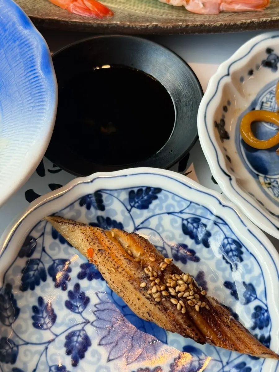 Soft eel sushi