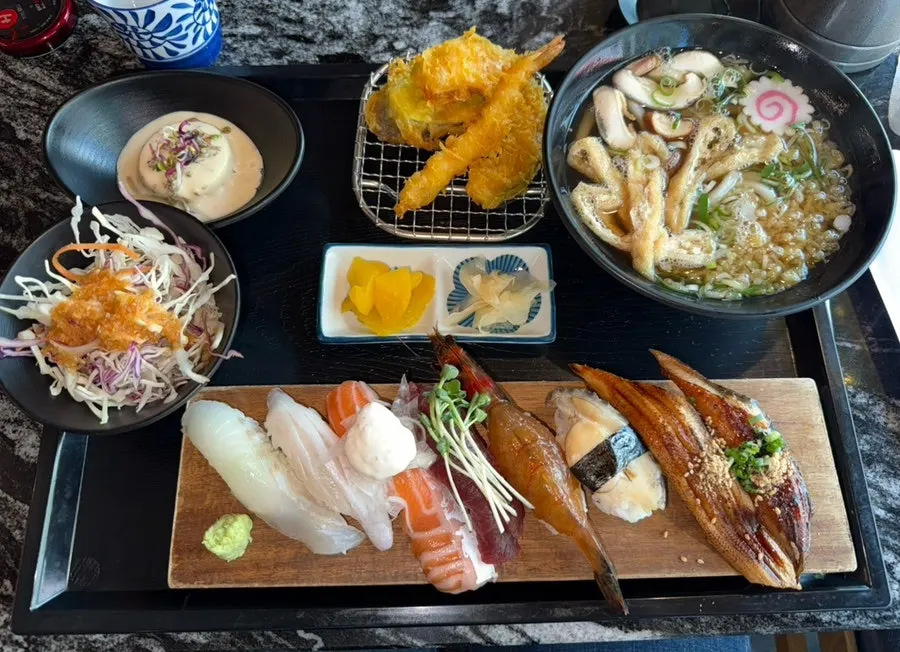 The Better Sushi Platter spread