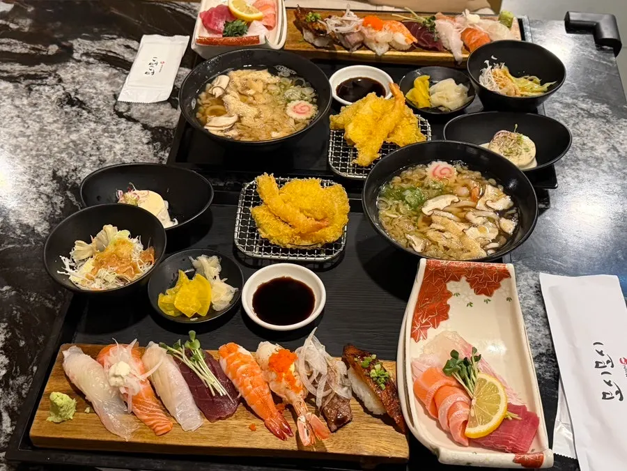 Hoehansang set ordered with the 'better one' option