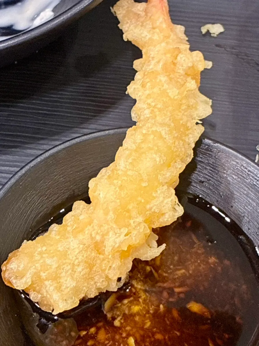 가지 새우 단호박 모둠튀김